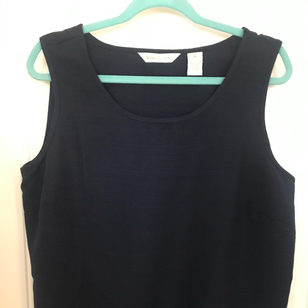 Draper's and Damons Navy Tunic